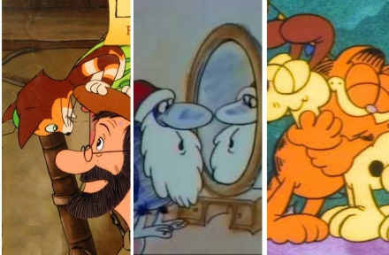 3 cuki karácsonyi rajzfilm: Garfield, Pettson és Findusz, PomPom