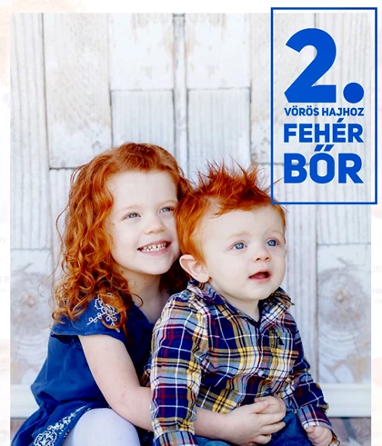 Vörös hajú gyerekek