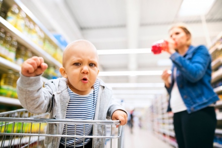 Bevásárlás a dackorszak kellős közepén