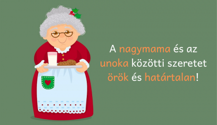 A nagymama és az unoka közötti szeretet örök és határtalan!