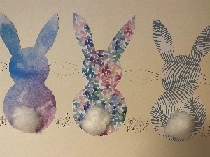 Így készíts cuki nyuszis dekort 3 hozzávalóból pár perc alatt az ovisoddal