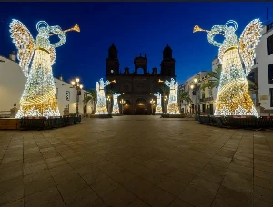 Karácsony a Kanári-szigeteken: ilyen az ünnep 30 fokban - fotók!