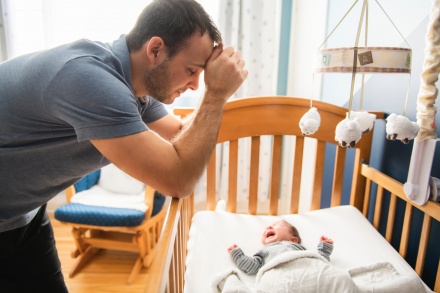 Szülés utáni depresszió - az apákat is érintheti