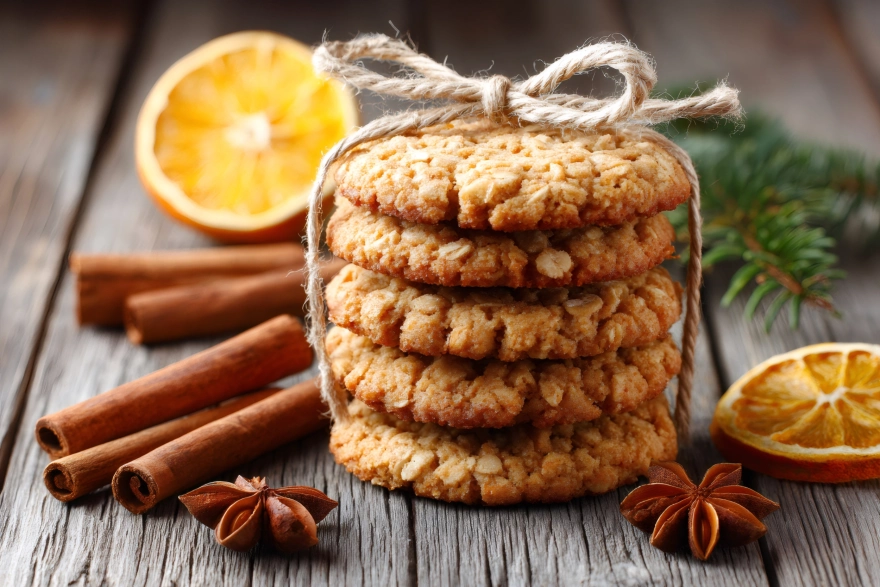 keksz narancskarikával, fahéjjal