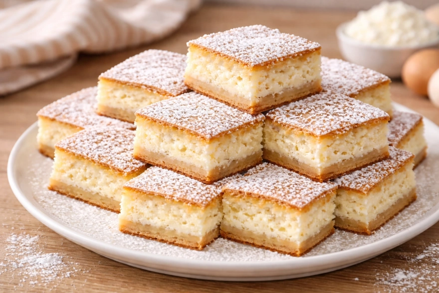 Túrós-Kókuszos süti recept